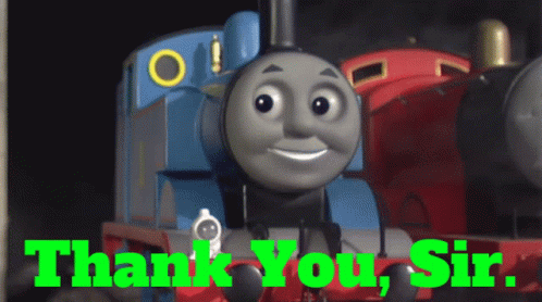 Thomas And Friends Thank You Sir GIF