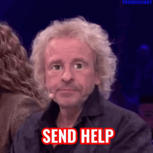 Thomas Gottschalk Help Rolling Eyes GIF