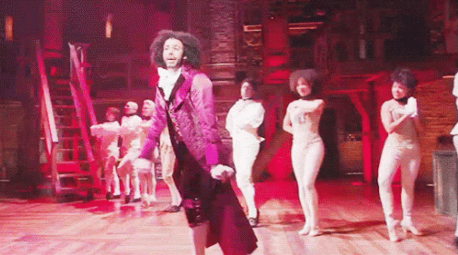 Thomas Jefferson Hamilton Performing GIF