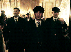 Thomas Shelby And Friends Walking GIF