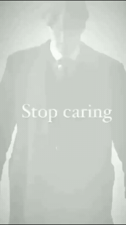 Thomas Shelby Stop Caring Stop Hurting GIF