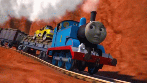 Thomas The Tank Engine Crazy Ride GIF