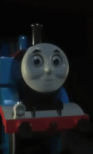 Thomas The Tank Engine Extended Neck GIF