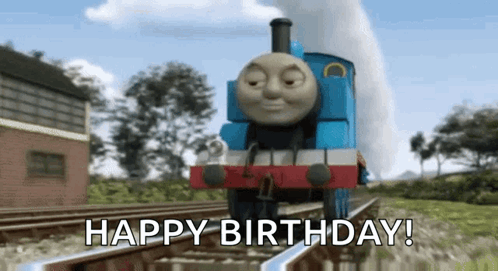 Thomas The Tank Engine Happy Birthday GIF