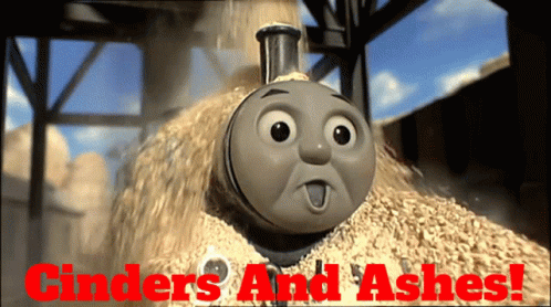 Thomas The Tank Engine Sand Shower GIF
