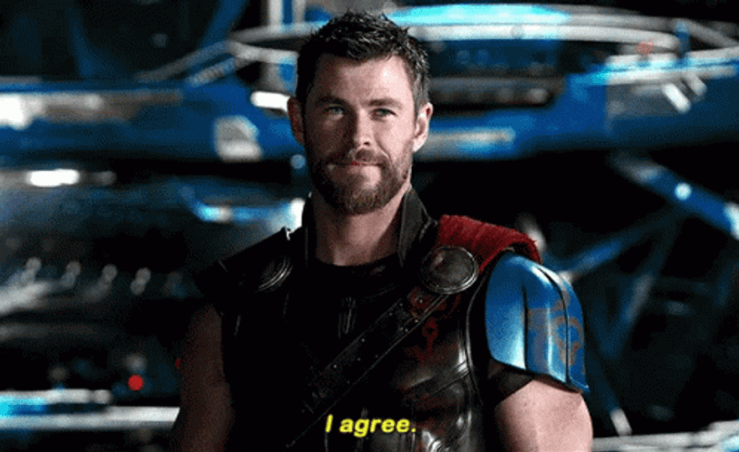 Thor I Agree GIF