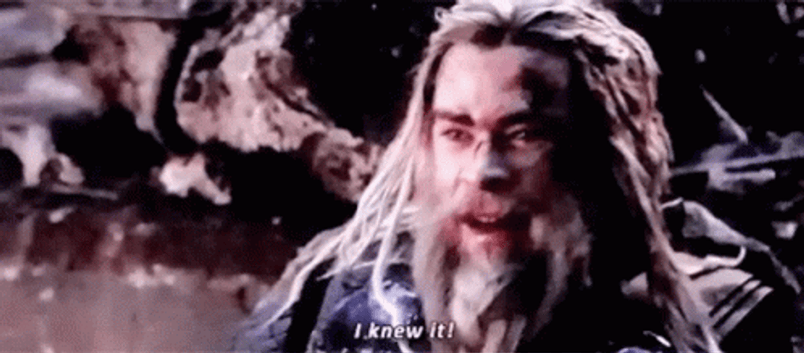 Thor I Knew It GIF