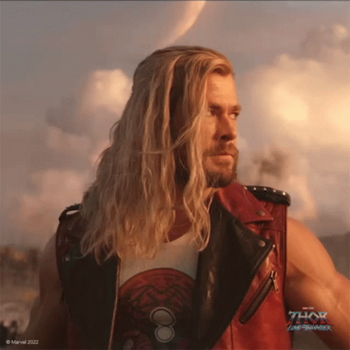 Thor Love And Thunder Fierce Reaction GIF
