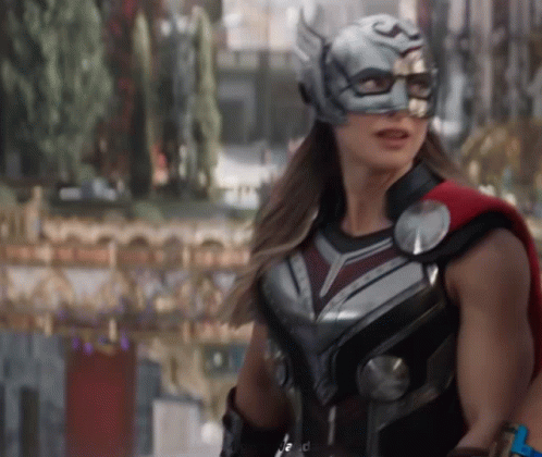 Thor Love And Thunder Jane Foster Strength GIF