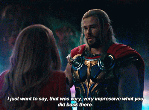 Thor Praises Woman as Very Impressive
