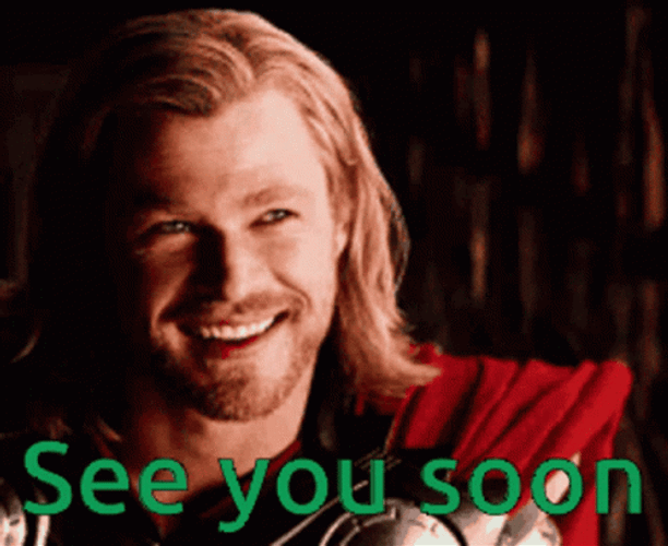 Thor Wink See You Soon GIF