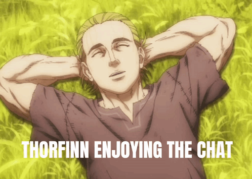 Thorfinn Enjoying The Chat GIF