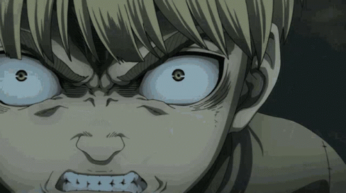 Thorfinn In Rage GIF
