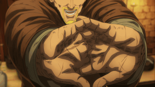 Thorfinn Knuckles Crack GIF