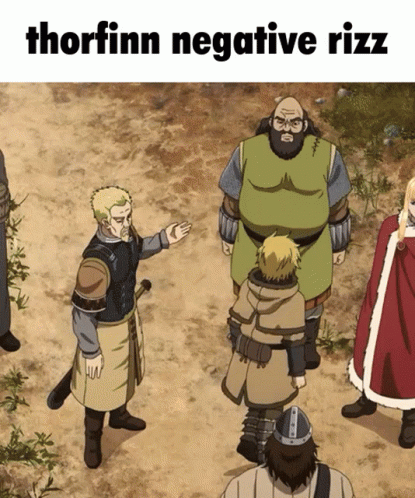 Thorfinn Negative Rizz GIF
