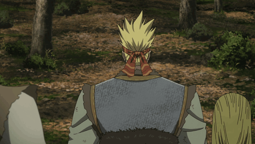 Thorfinn Point At The Back GIF