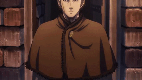 Thorfinn Walks Out House GIF