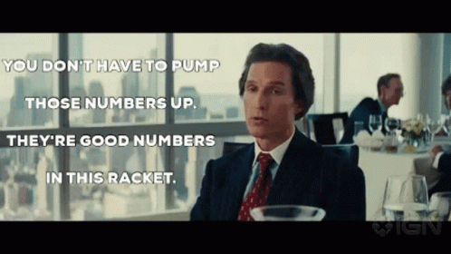 Those Are Rookie Numbers Actor Matthew Mcconaughey GIF