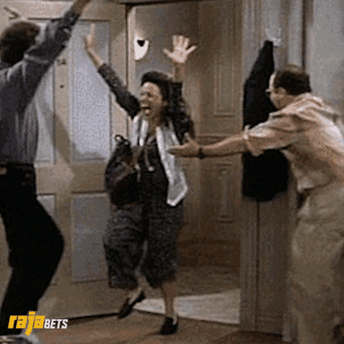Three Amigos Seinfeld Dancing Excited GIF