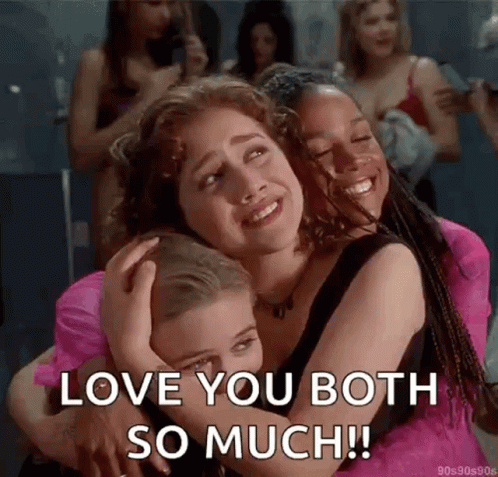 Three Best Friends Brittany Murphy Clueless GIF