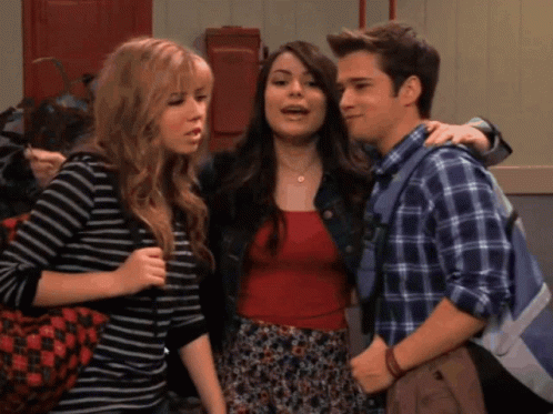 Three Best Friends Carly Shay Icarly GIF