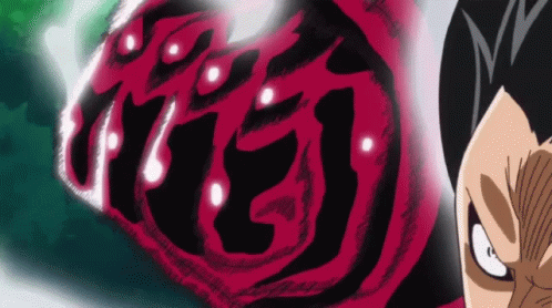 Three Big Fist Luffy Gear 4 GIF