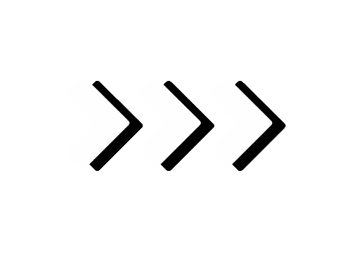 Three Black Arrows Pointing Opposite Directions