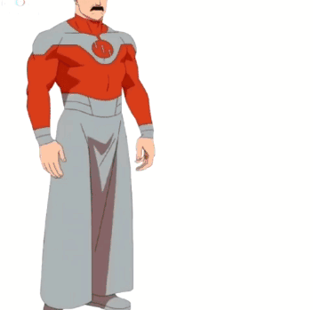 Three Cartoon Characters Standing Together TikTok GIF