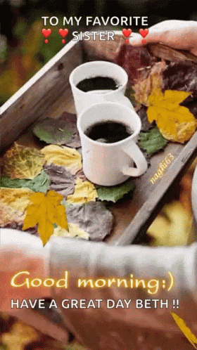 Three Coffee Cups on Wooden Tray
