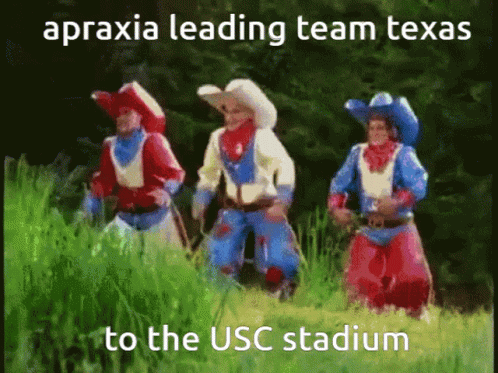 Three Cowboys Leading Team Texas to USC Stadium