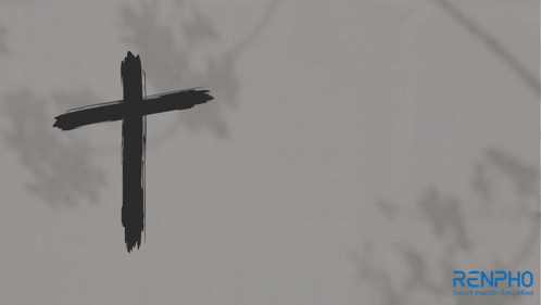 Three Crosses on a Hill with Renpho