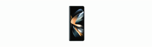 Three Different Colored Samsung Galaxy Fold Phones On A White Background GIF