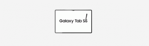 Three Different Colored Tablets With A Pen On Them Are Sitting Next To Each Other On A White Background . GIF