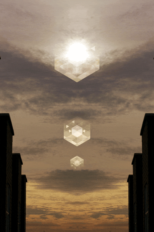 Three Dimensions In The Sky GIF
