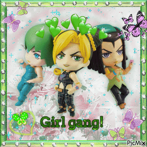 Three Dolls Girl Gang GIF