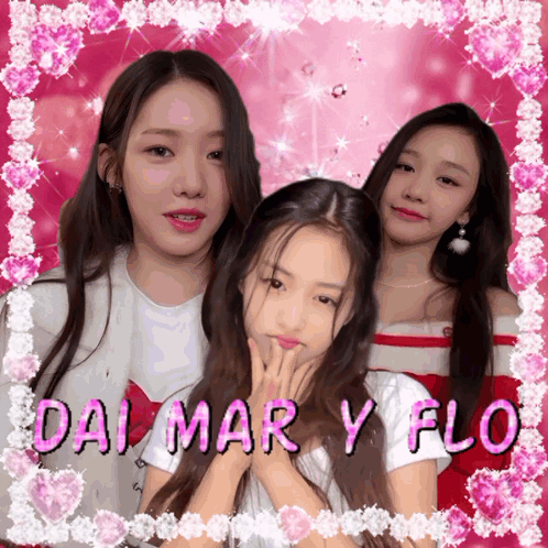 Three Girls Pink Dal Mar Y Flor