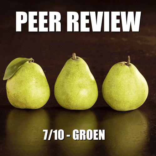 Three Green Pears Peer Review 7/10 Groen GIF