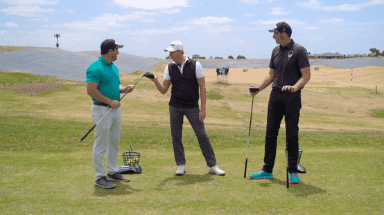 Three Men Playing Rock Paper Scissors GIF