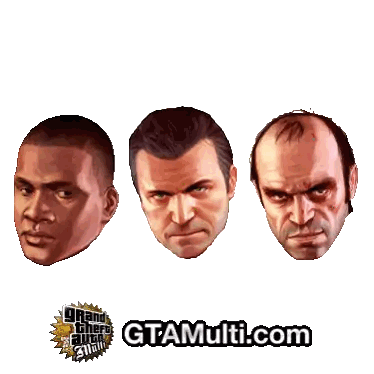 Three Men's Faces