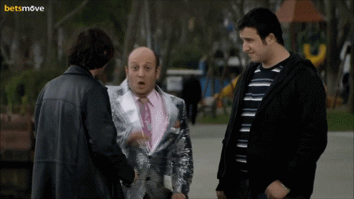 Three Men Standing In Park Ahanda Iste Orda GIF