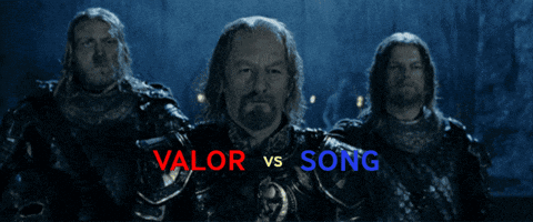 Three Men Valor Vs Song And So It Begins GIF