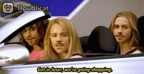 Three People In A Car With Doublicat On Top GIF
