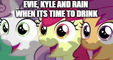 Three Ponies Evie Kyle and Rain Time to Drink