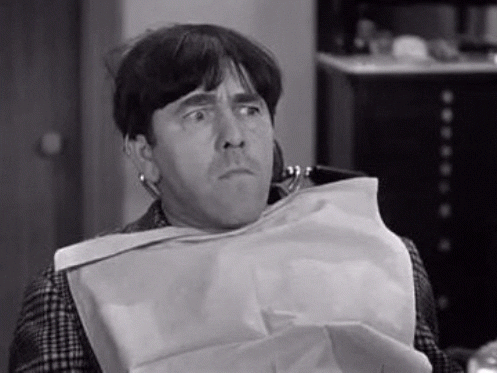 Three Stooges Curly Punching Bag GIF