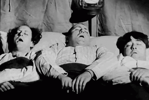 Three Stooges Snoring Sleep GIF