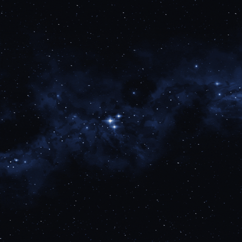Three Tarot Cards Are Displayed In Front Of A Starry Sky Including The Star The Moon And The World Cards GIF