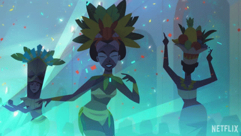Three Women Dancing Netflix GIF