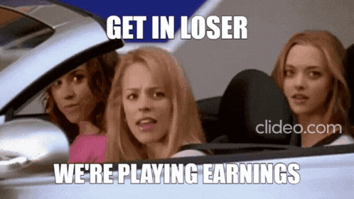 Three Women Get In Loser We're Playing Earnings GIF