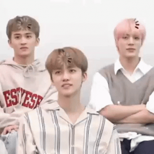 Three Young Men Arms Crossed