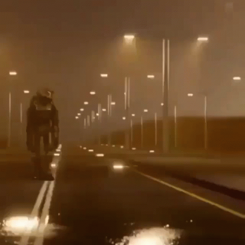 Thriller Dance In The Highway GIF